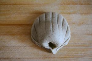 贝壳馒头（奶香芝麻糊馒头）的做法 步骤12