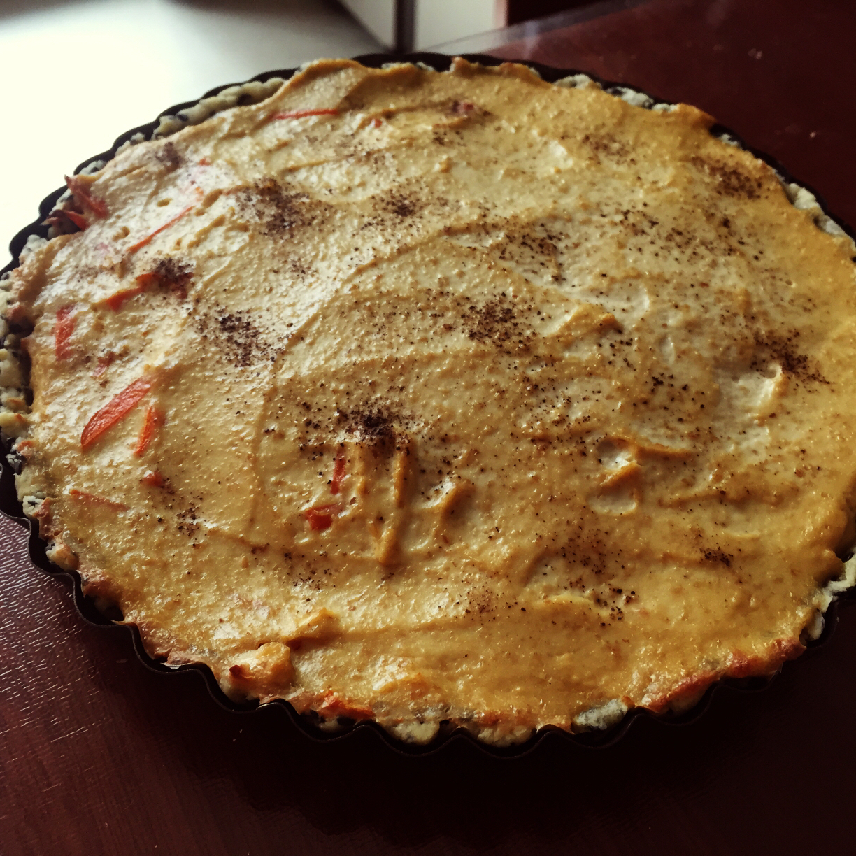 豆腐法式咸派（Tofu Quiche)
