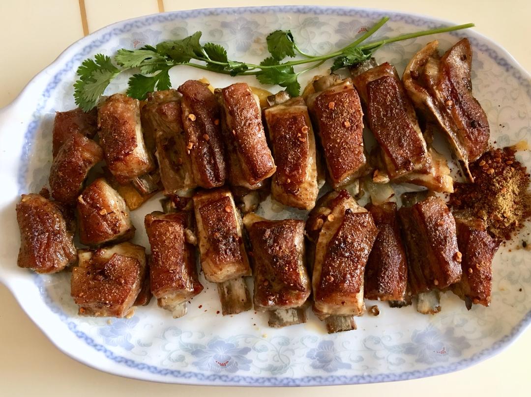 烤箱烤羊排（最简单版）