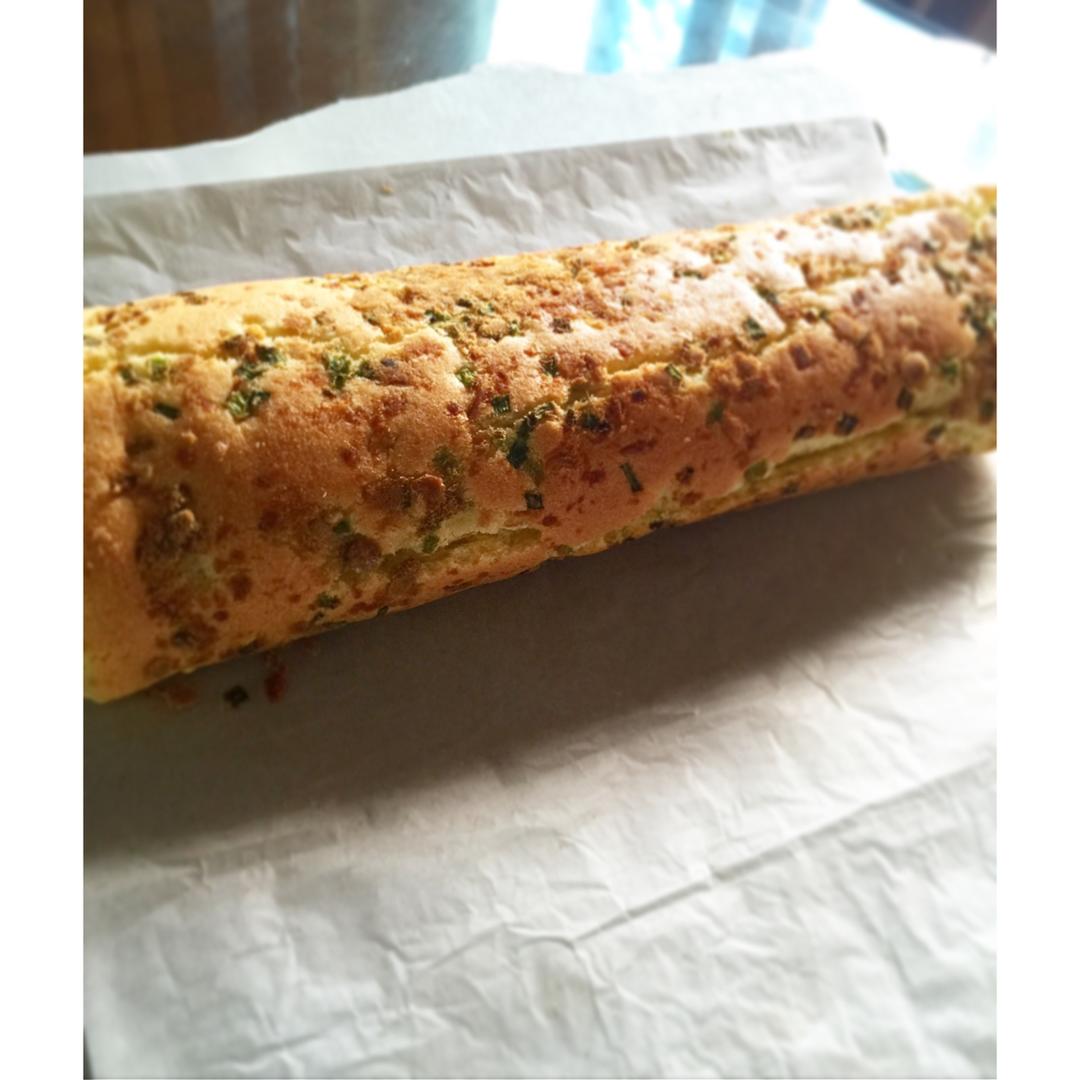 超赞的肉松火腿蛋糕卷