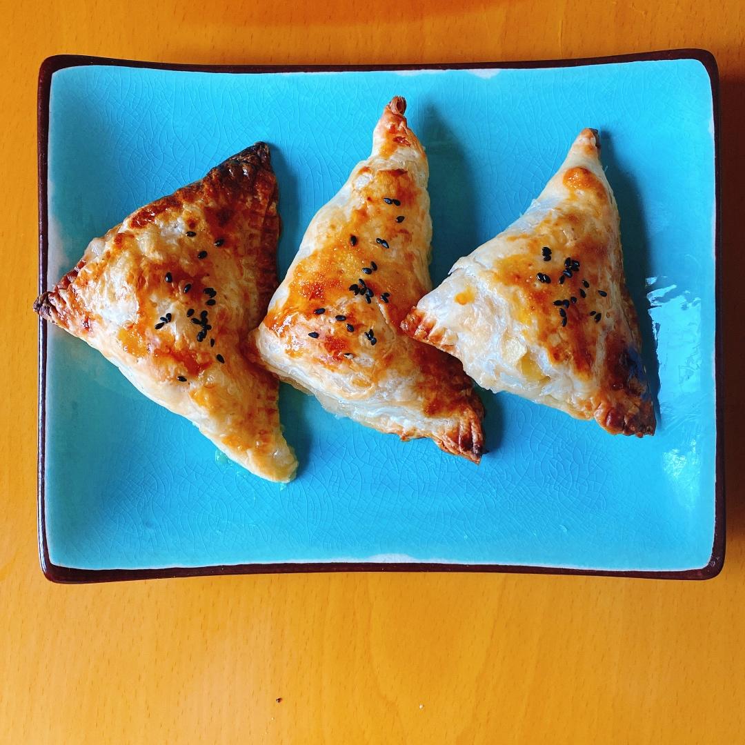 手抓饼版苹果派