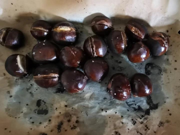 烤箱版烤板栗 比路边糖炒板栗还好吃