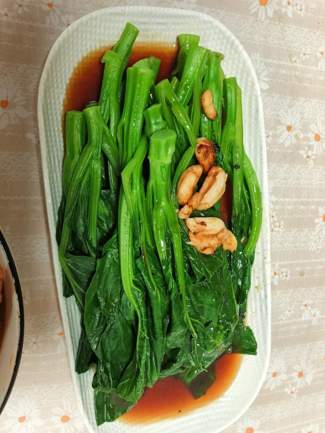 白灼菜心