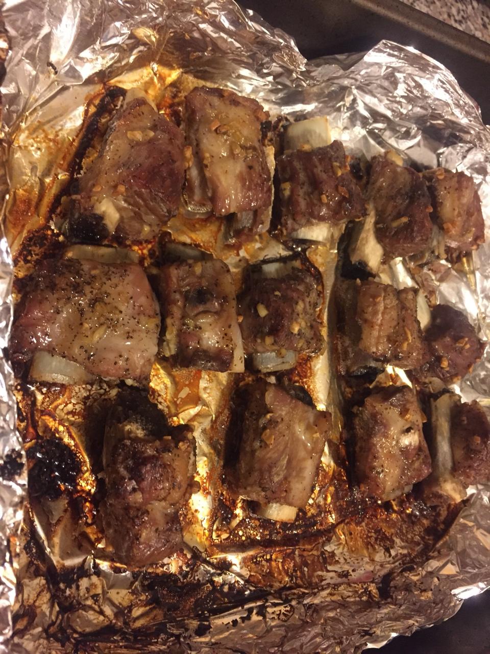 香到骨头里的蒜香排骨（烤箱）