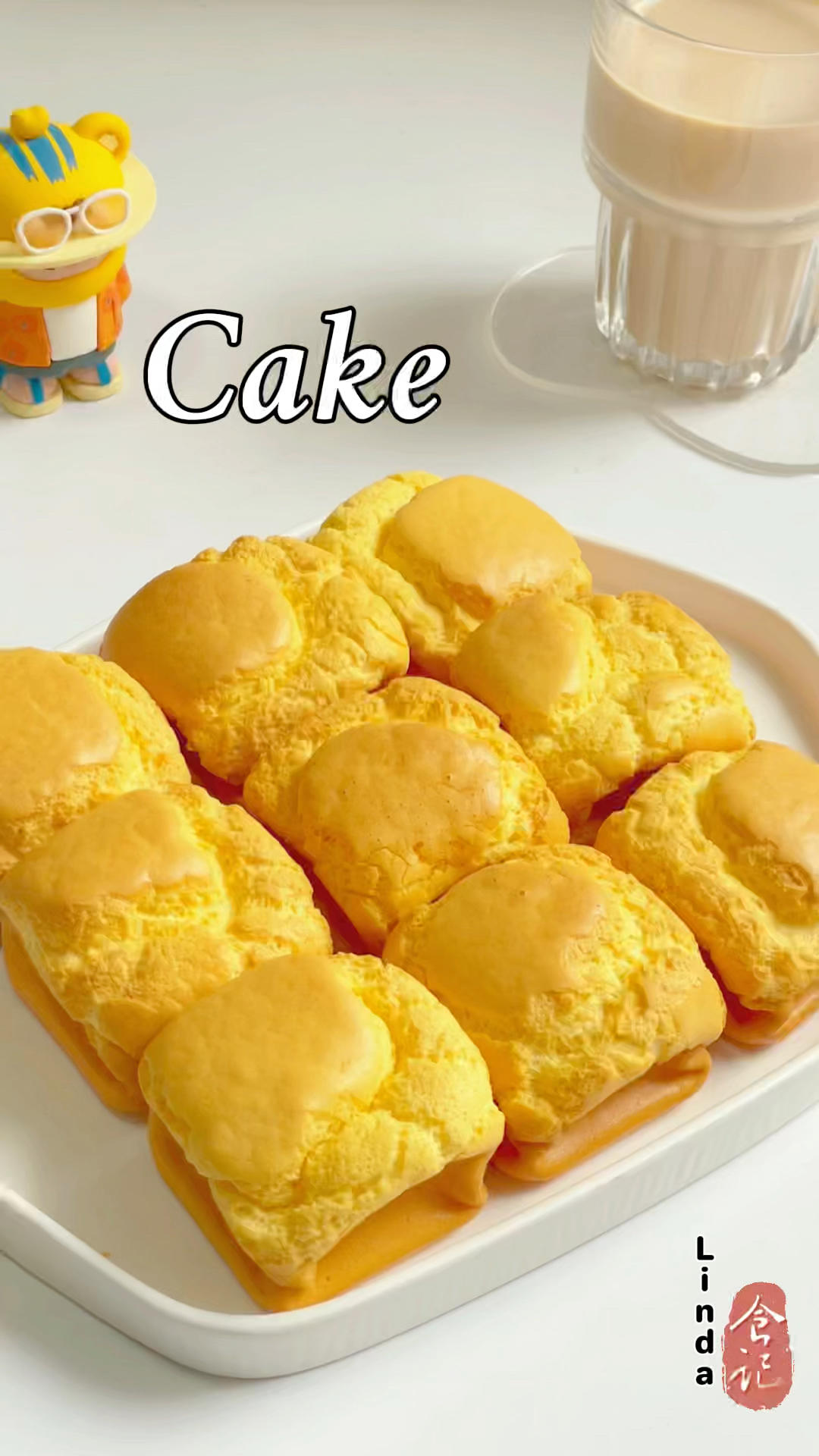 外酥里糯‼️粑粑坊同款蛋糕‼️糯米蛋糕