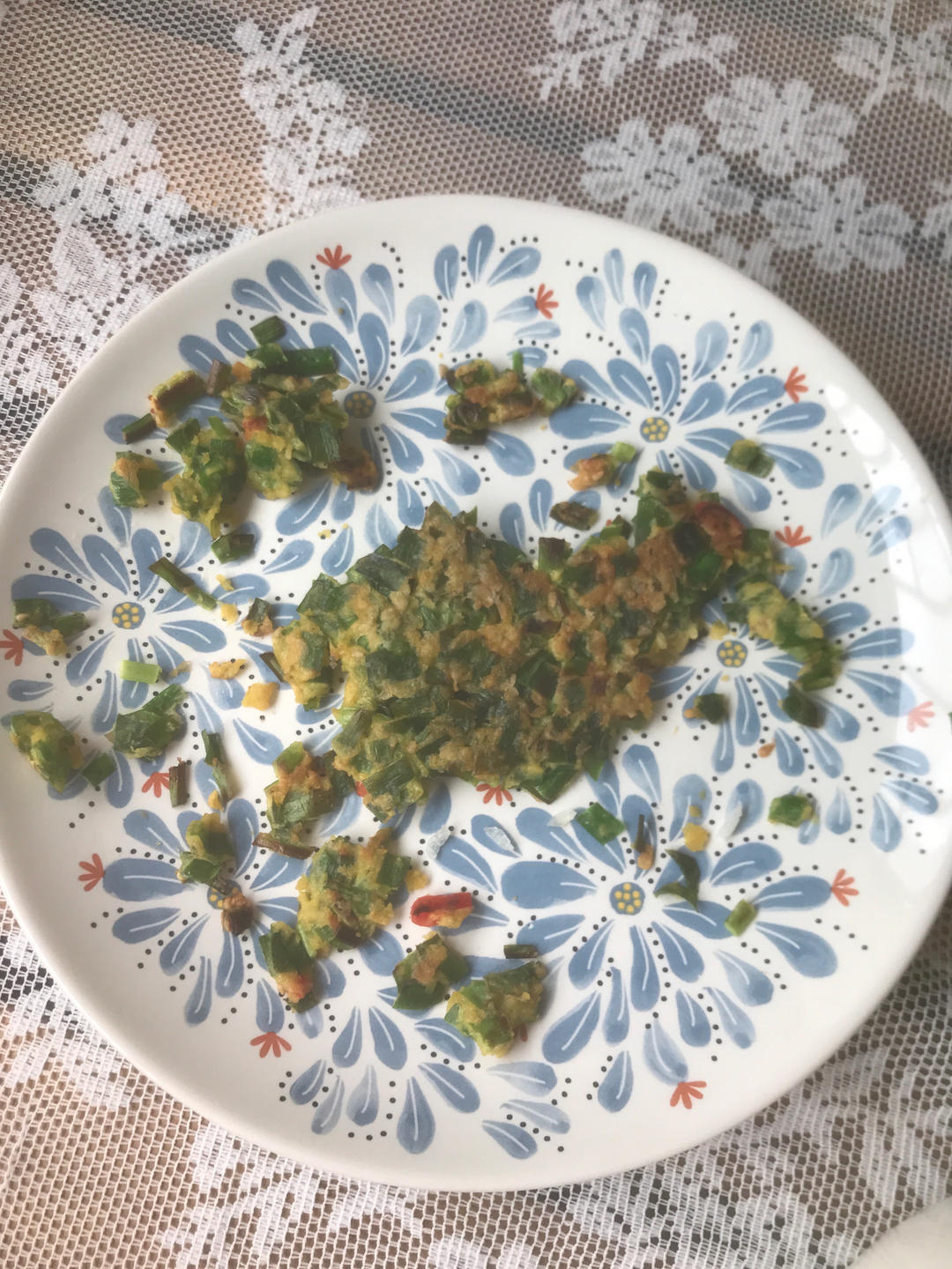 韭菜鸡蛋饼