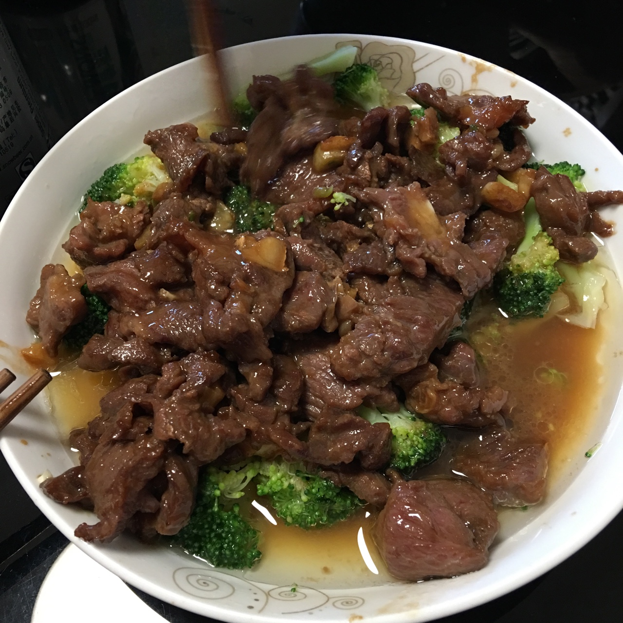 酱汁牛肉西兰花