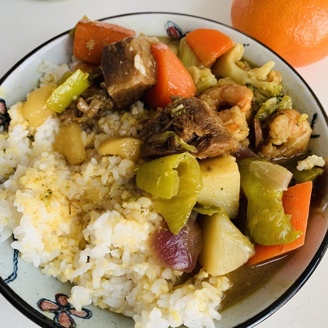 牛肉咖喱饭