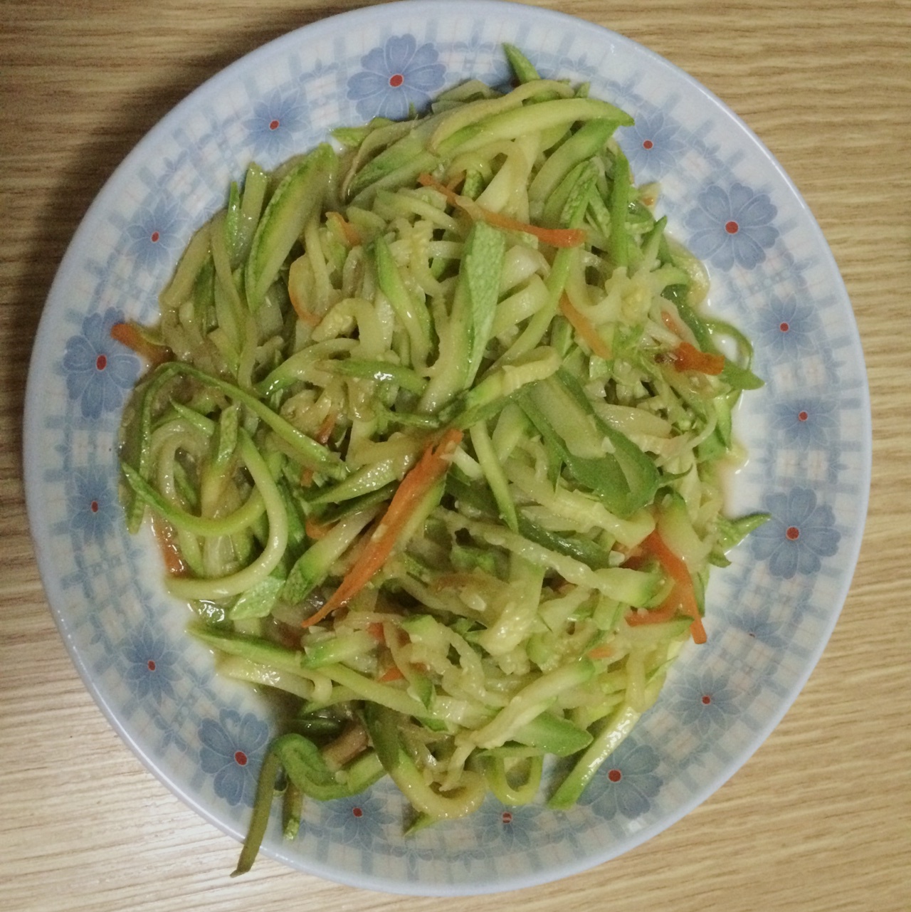 辣炒西葫芦丝