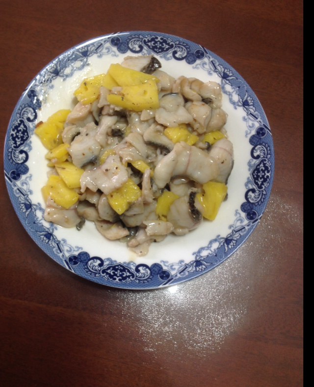 柠檬菠萝青鱼片