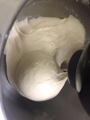 牛奶吐司-放各种果干也耐撕的做法 步骤4