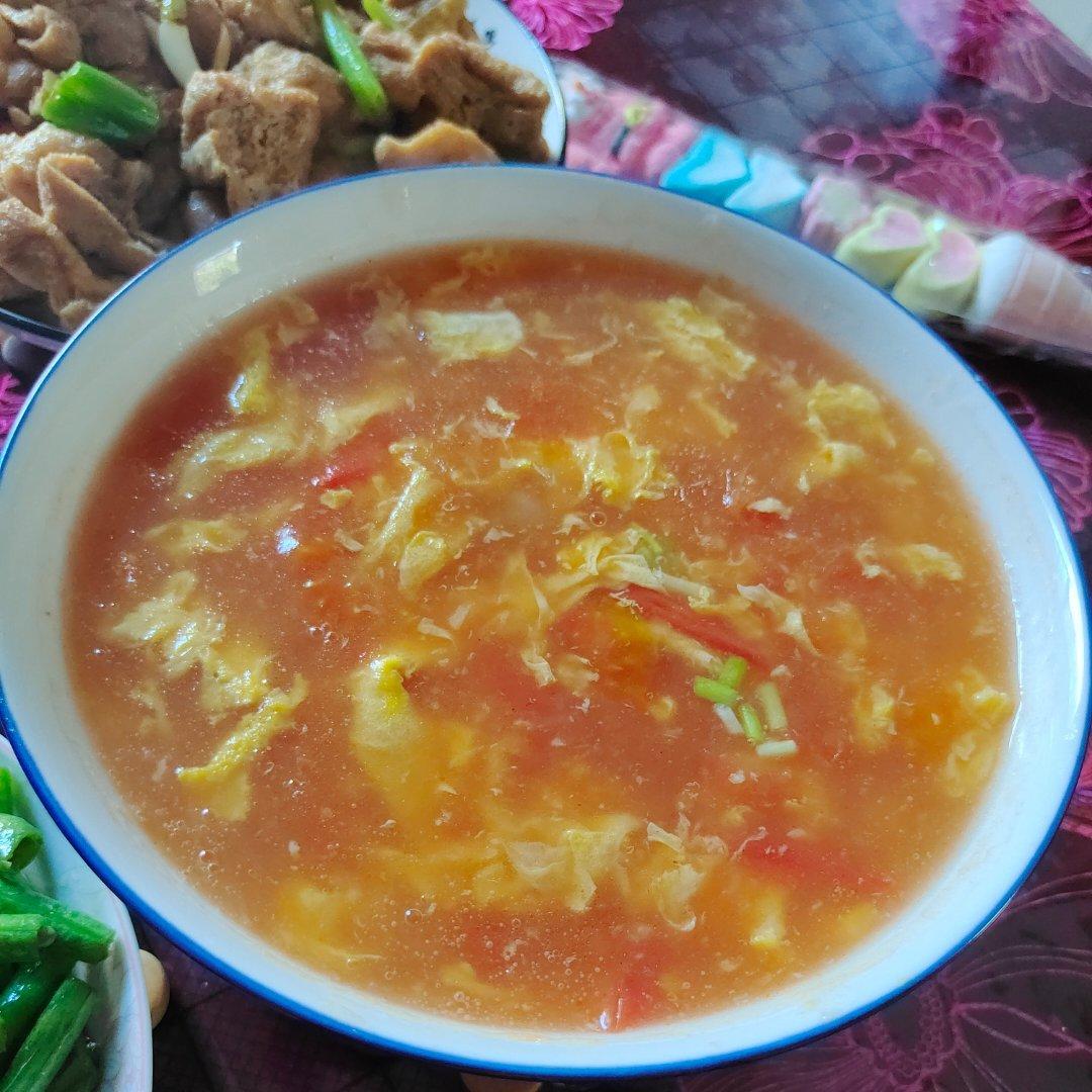 西红柿鸡蛋汤