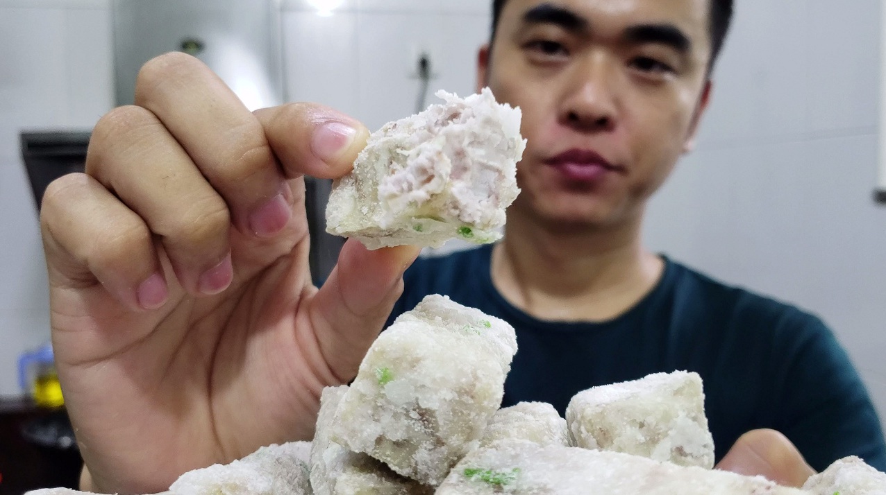 翻砂芋头做法 潮汕传统小吃 潮州山哥视频分享