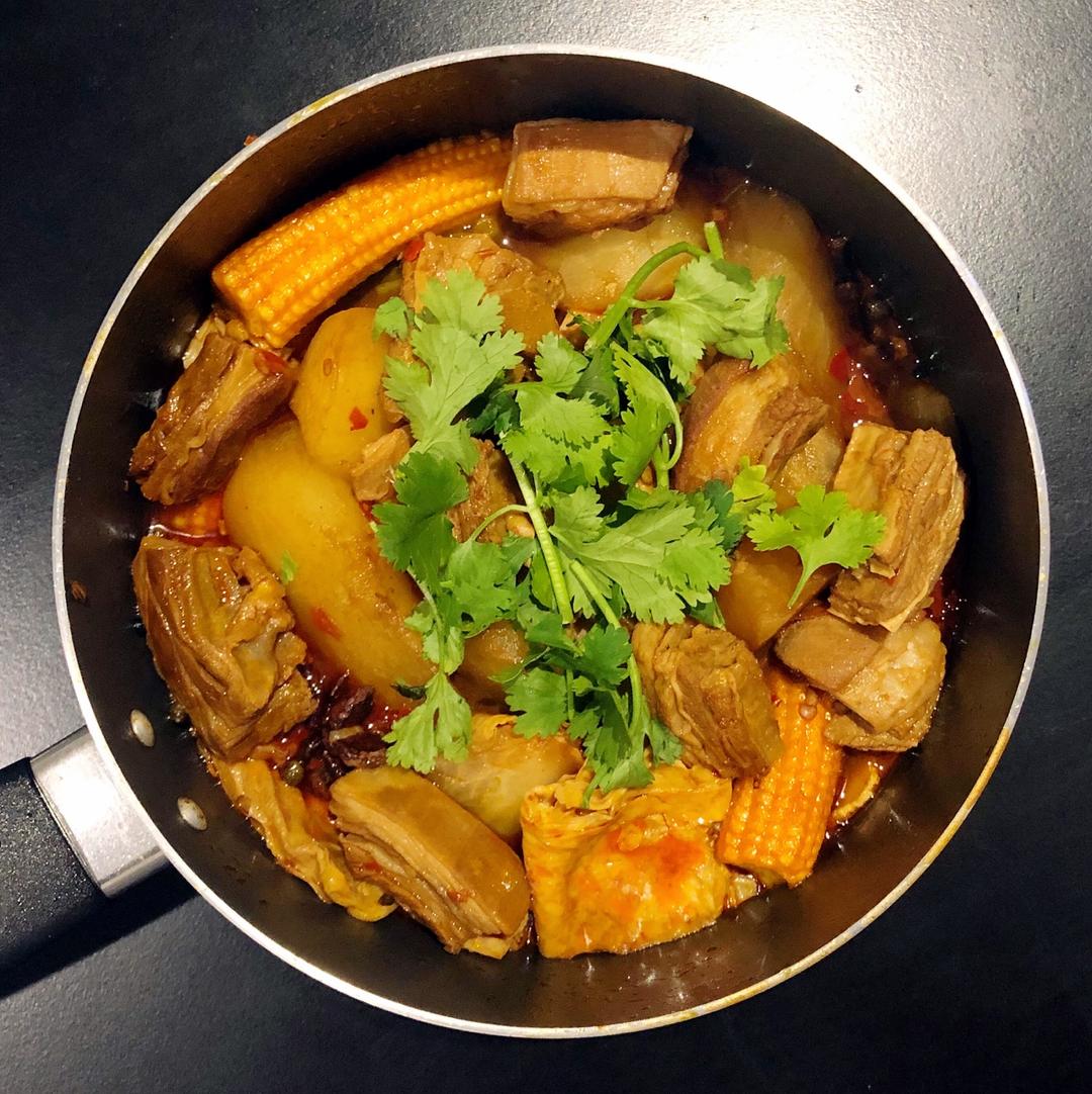 【红烧羊肉煲】