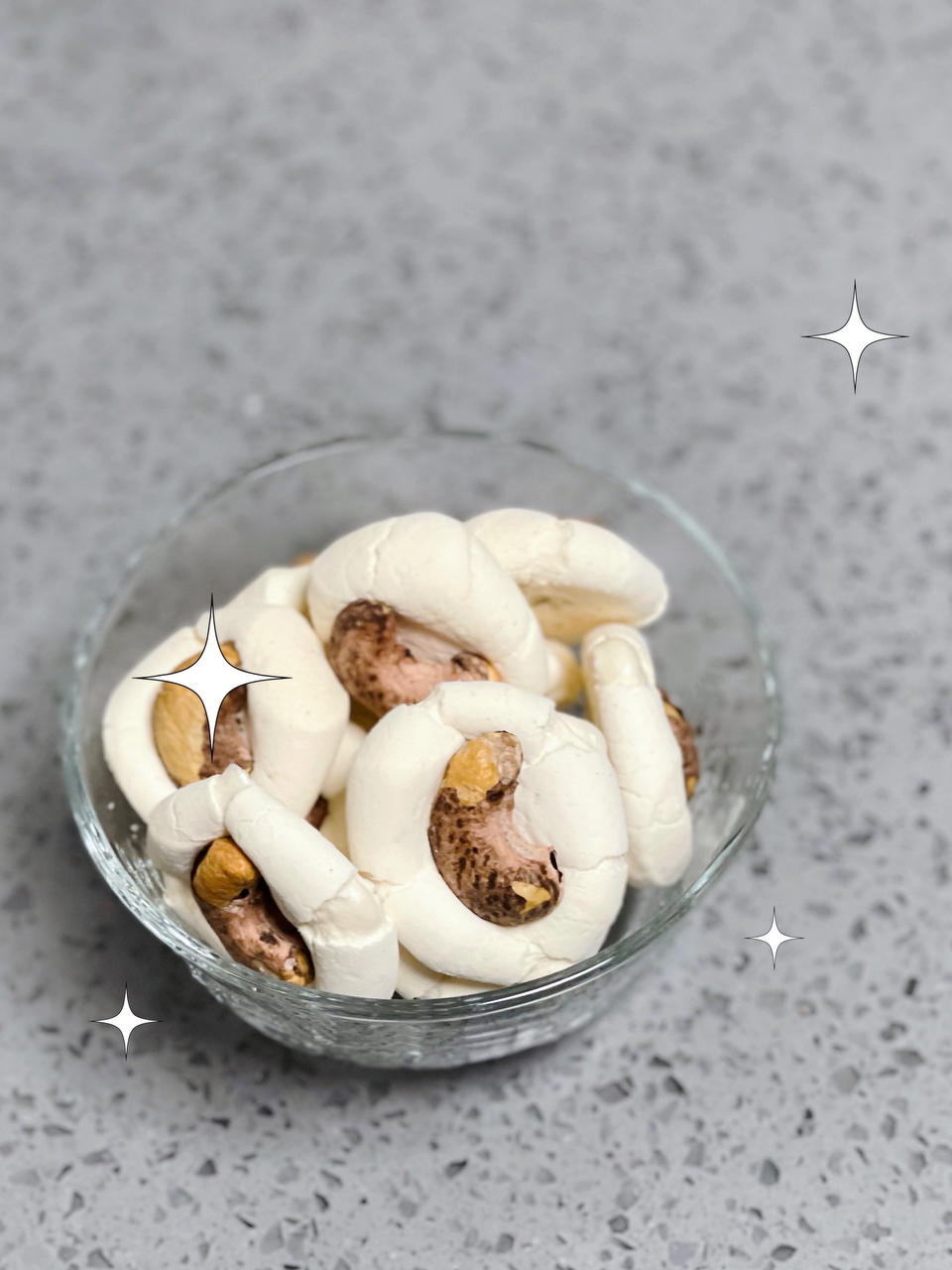 有手就能做｜超好吃烤杏仁棉花糖 嘎嘣脆