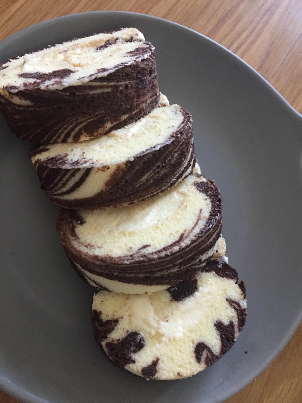 黑旋风蛋糕卷---双色变式超好看【又名风火轮儿~】17.3.10修订