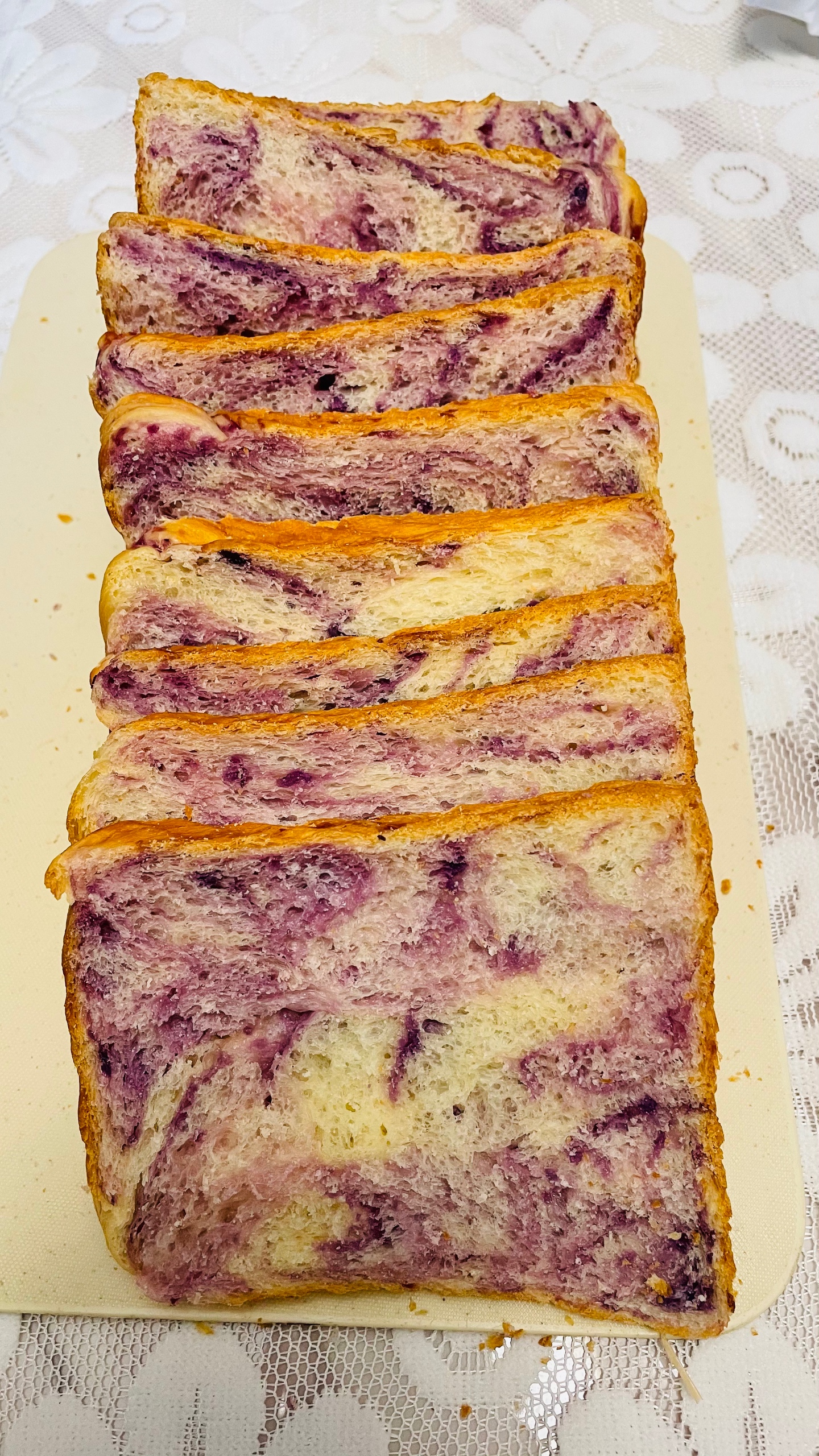 紫薯大理石吐司