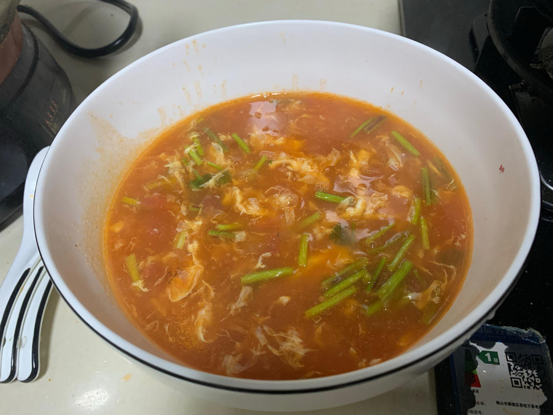 【跟我做不会错】简单又好喝的西红柿鸡蛋汤，家常又营养哦