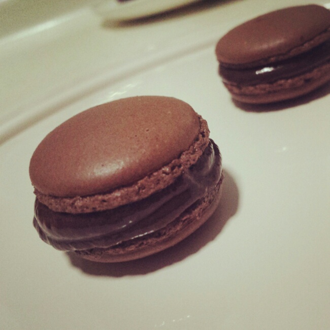 最容易成功的chocolate macarons 巧克力马卡龙