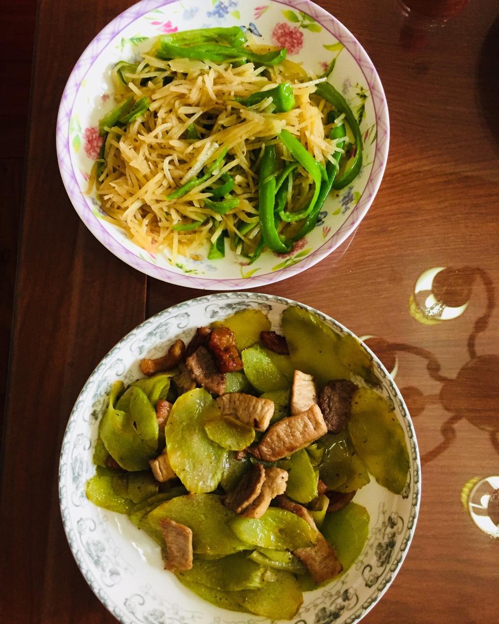 青椒土豆丝