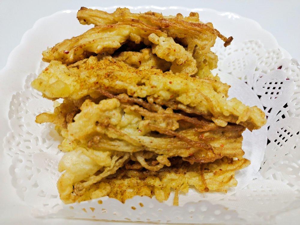 油炸椒盐金针菇