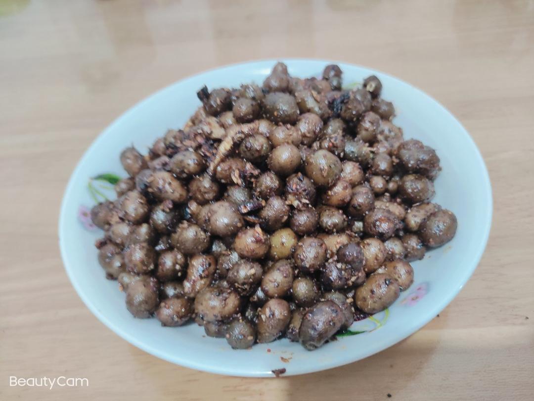 炒鸡好吃的山药豆