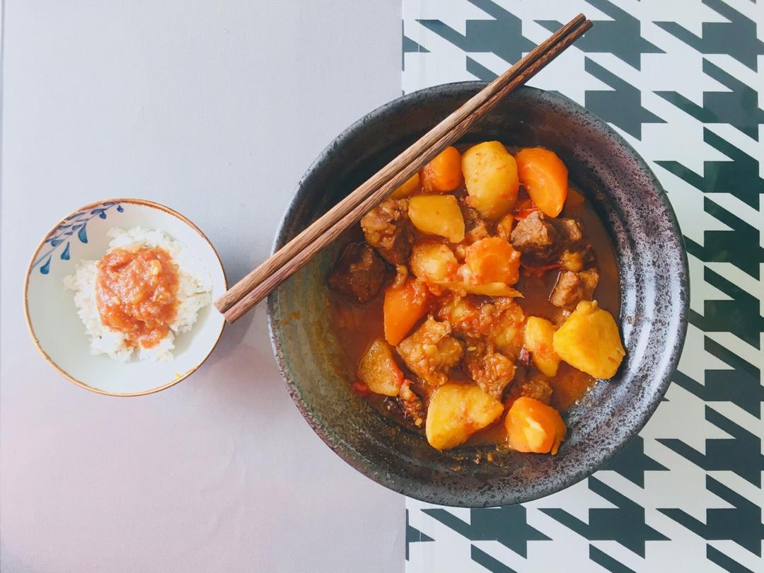 红烧牛肉土豆 （独家秘制）
