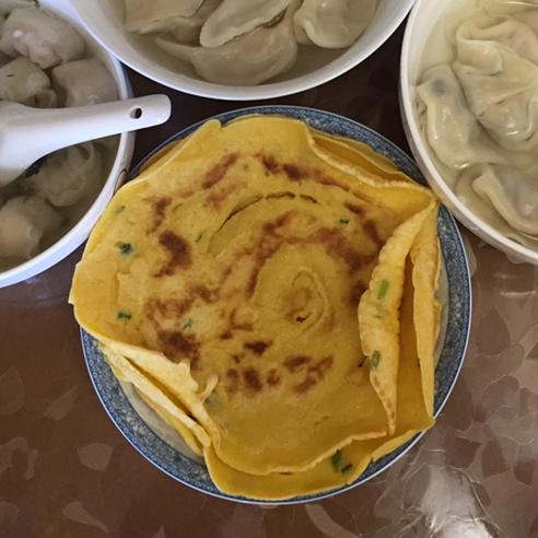 奶香葱花蛋饼（低筋面粉版）