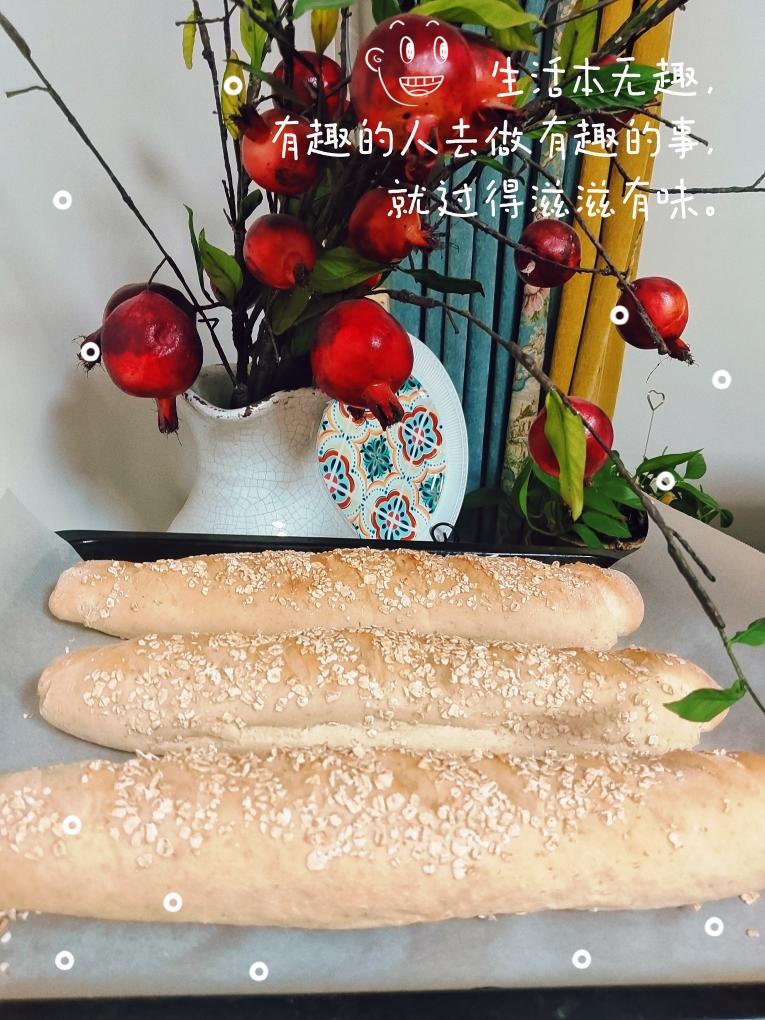 蜂蜜燕麦包