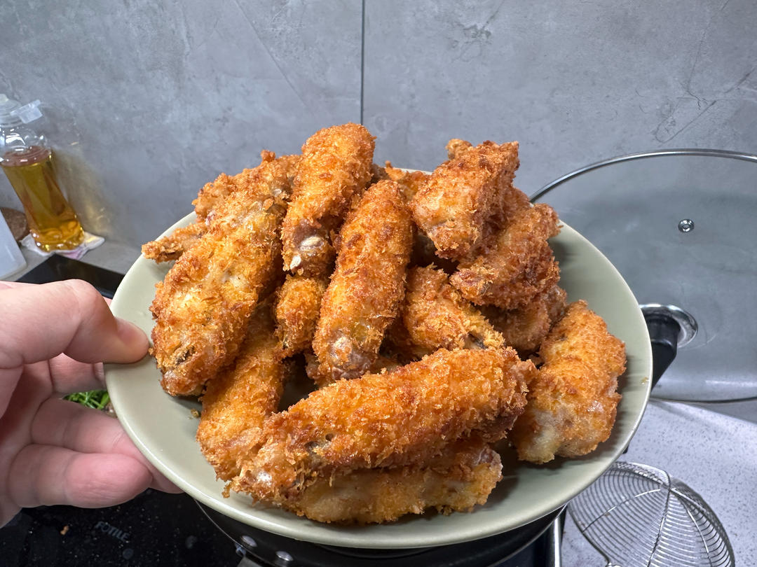香酥炸鸡翅的做法