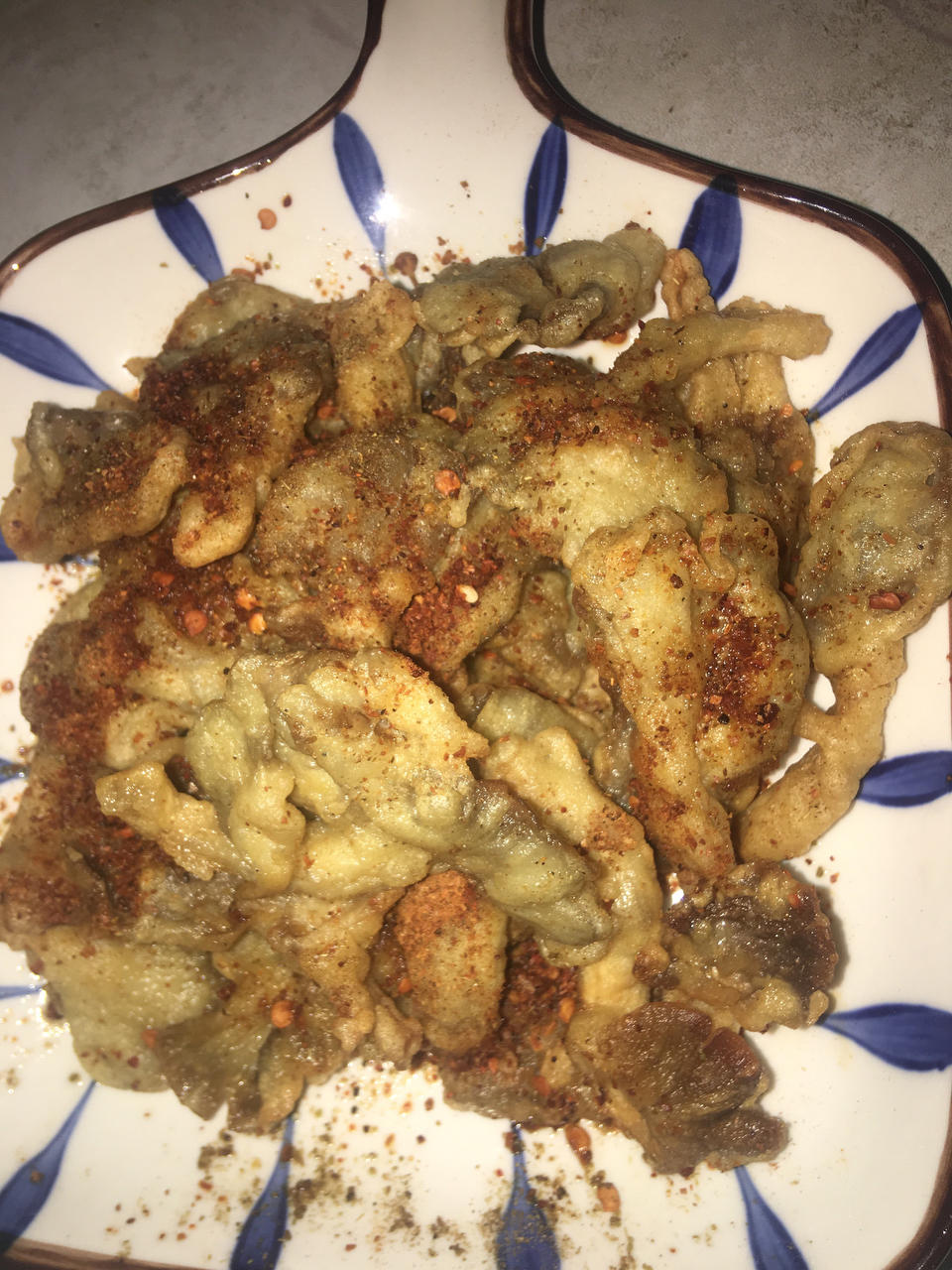 炸蘑菇