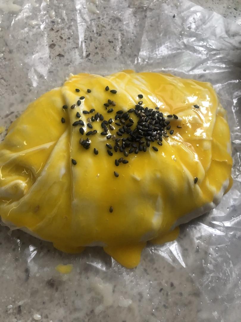 手抓饼香蕉派