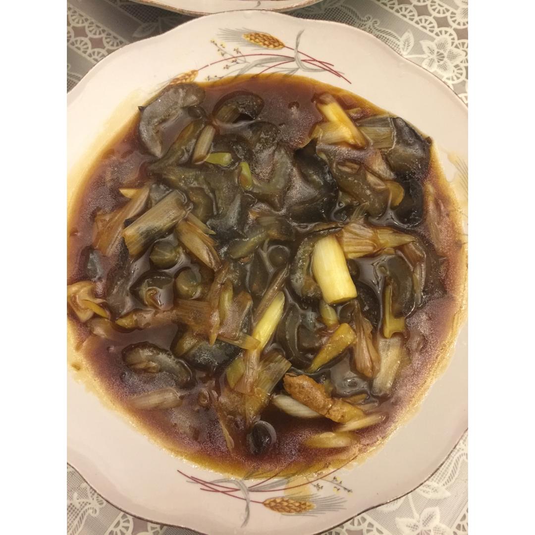 葱烧海参