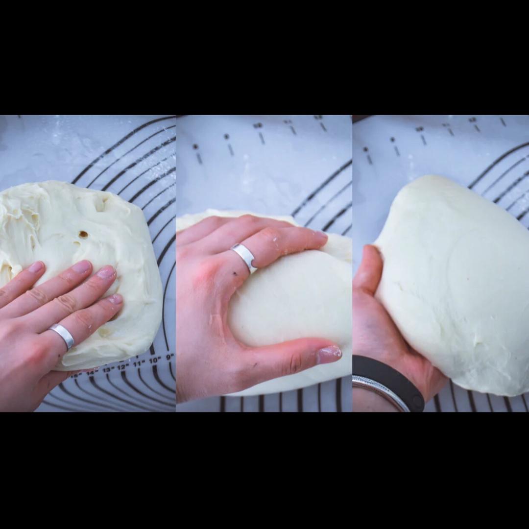 纯奶手撕吐司的做法 步骤1
