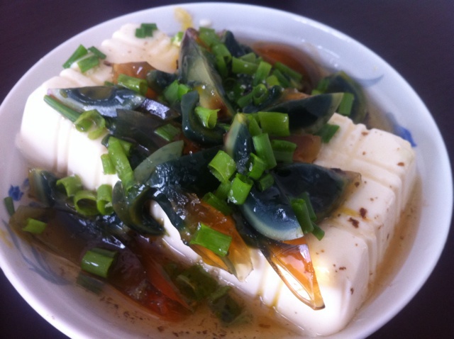 皮蛋豆腐