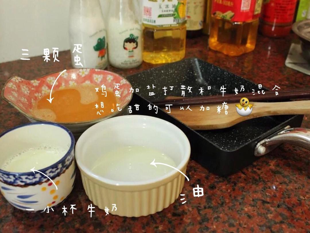 纯奶手撕吐司的做法 步骤1