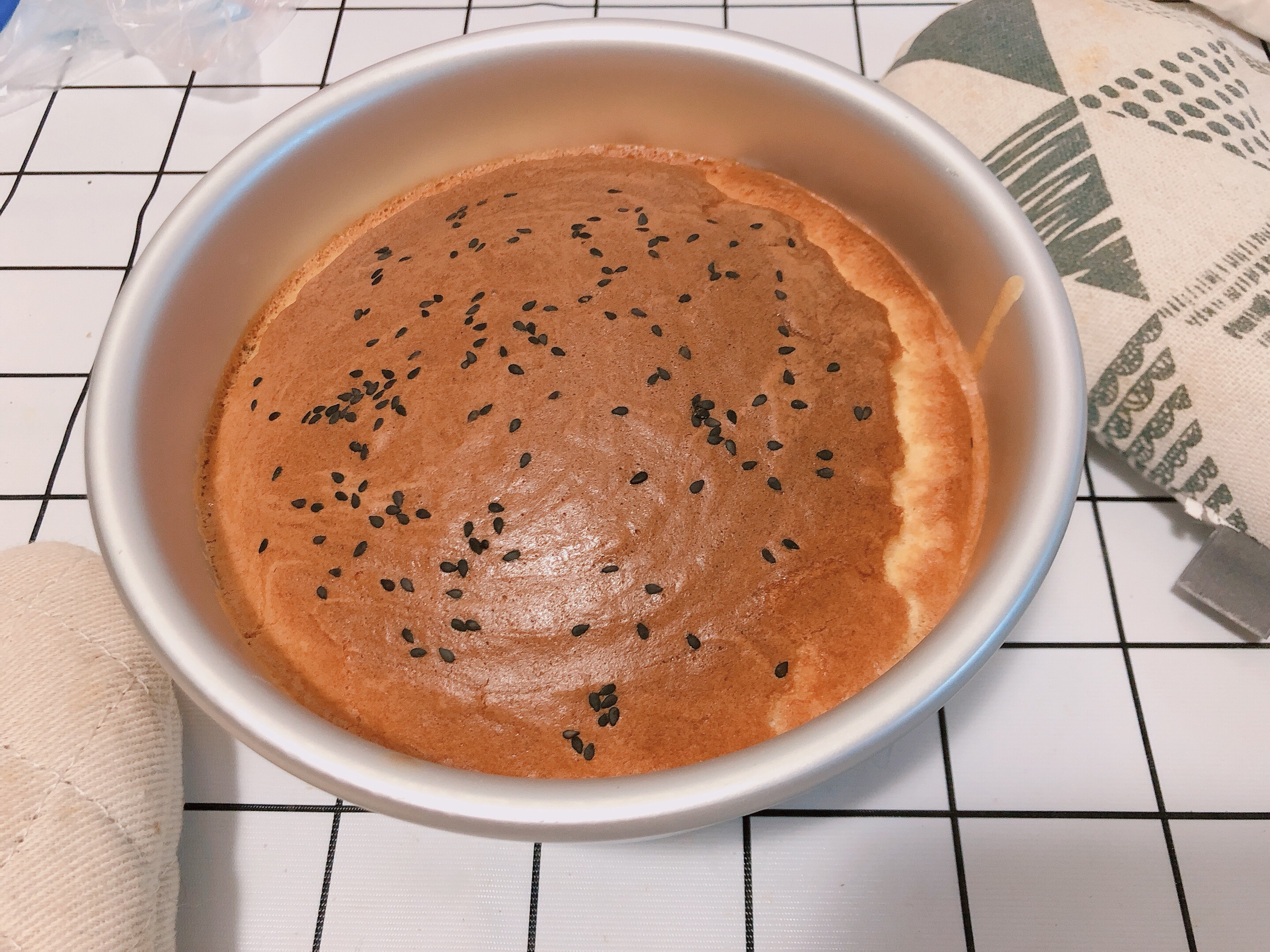 网红甜点复刻--低卡零难度糯米蛋糕的做法 步骤5