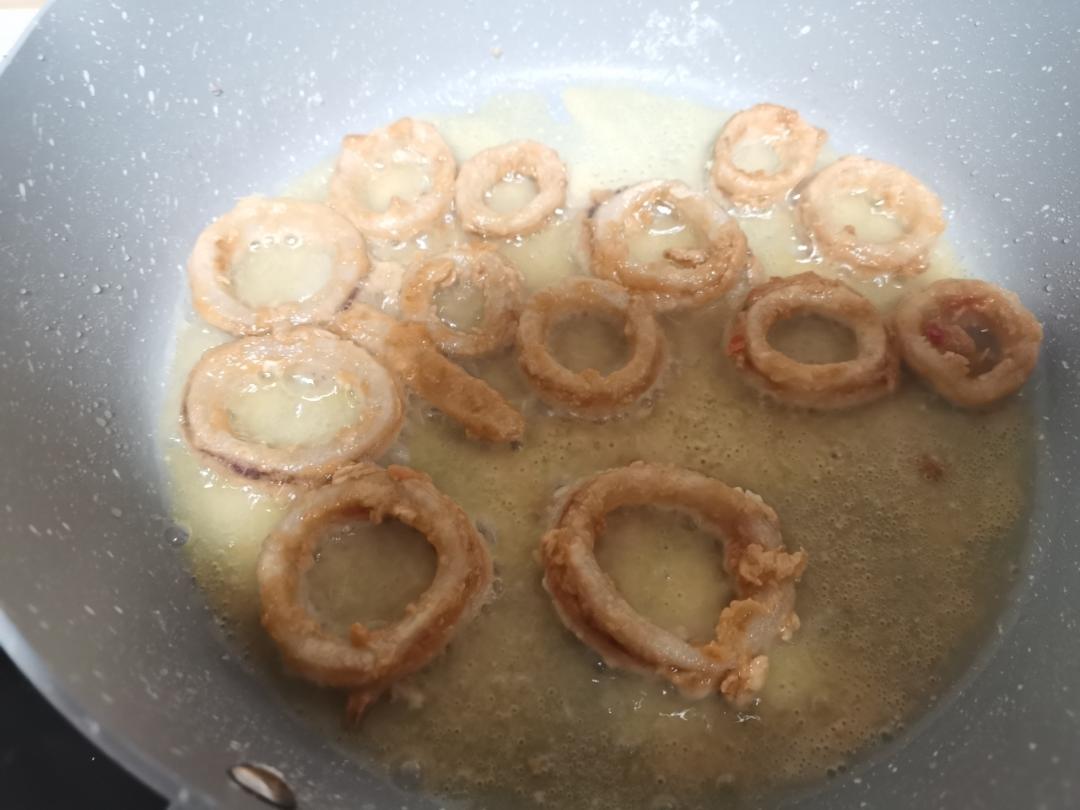 孜然鱿鱼圈