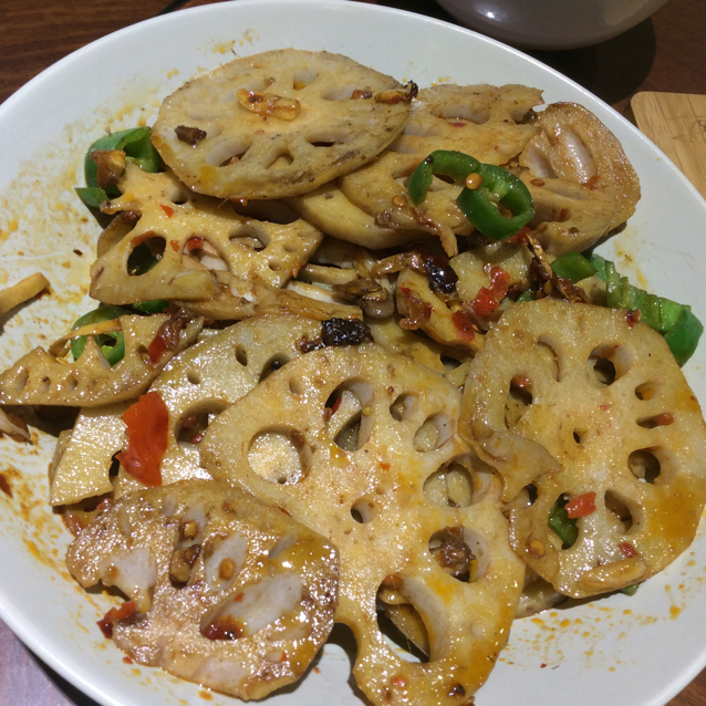 干锅莲菜