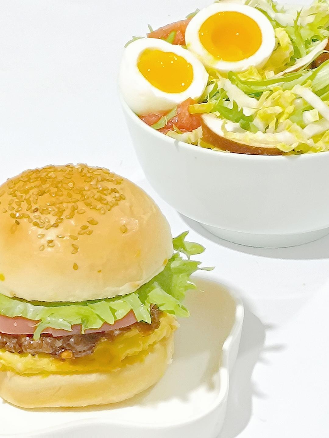 直接法牛奶汉堡胚