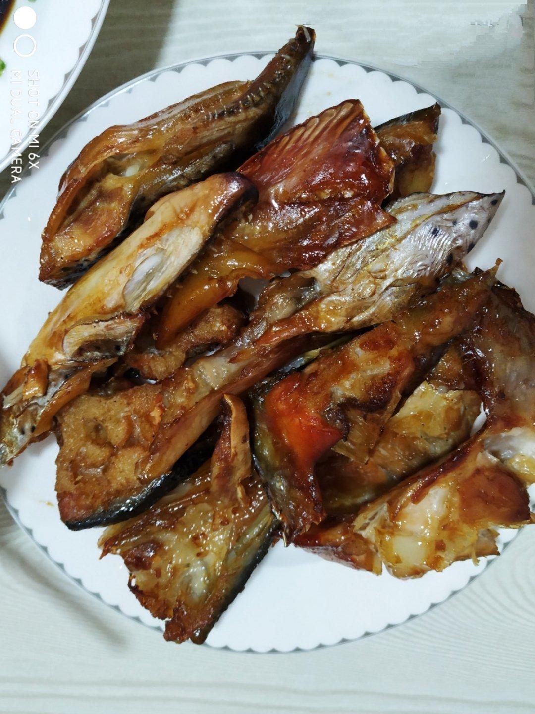 香烤三文鱼头