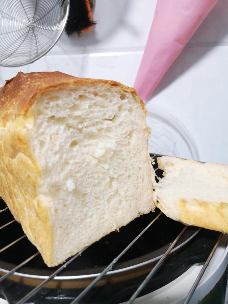 纯奶手撕吐司的做法 步骤1