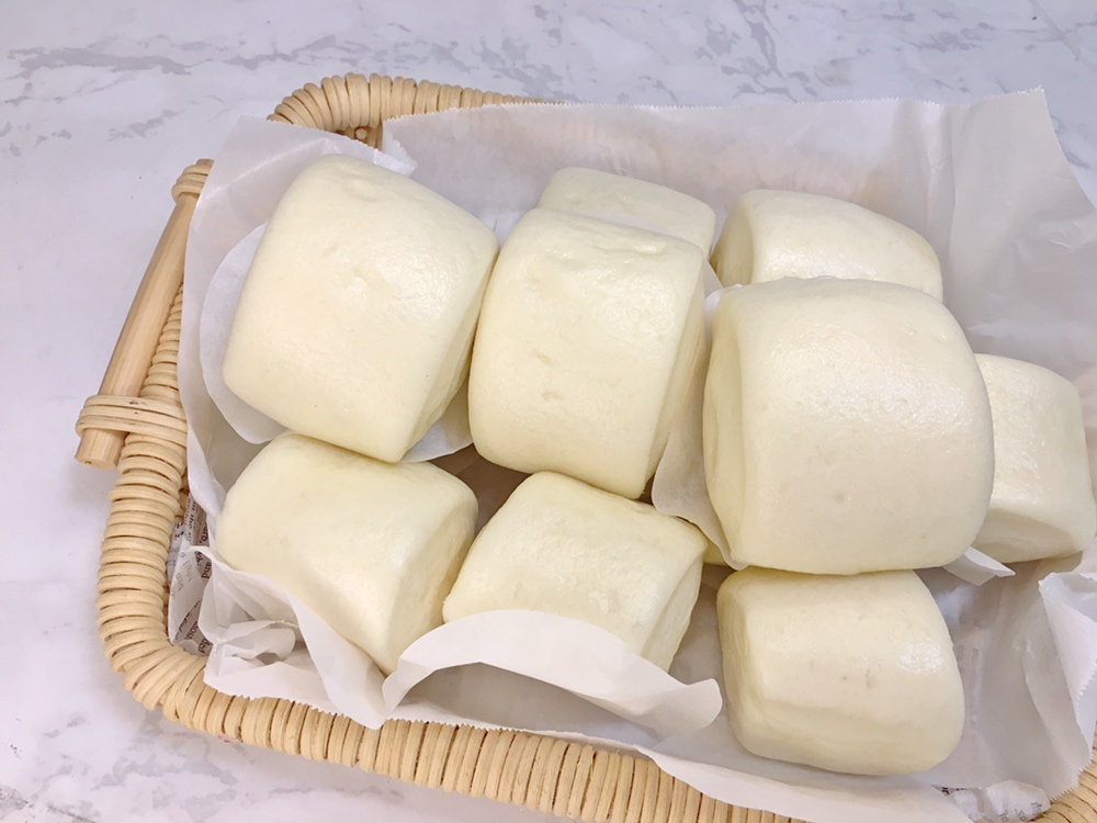 奶香馒头(汤种法 超柔软又有面包口感、一次发酵、 )
