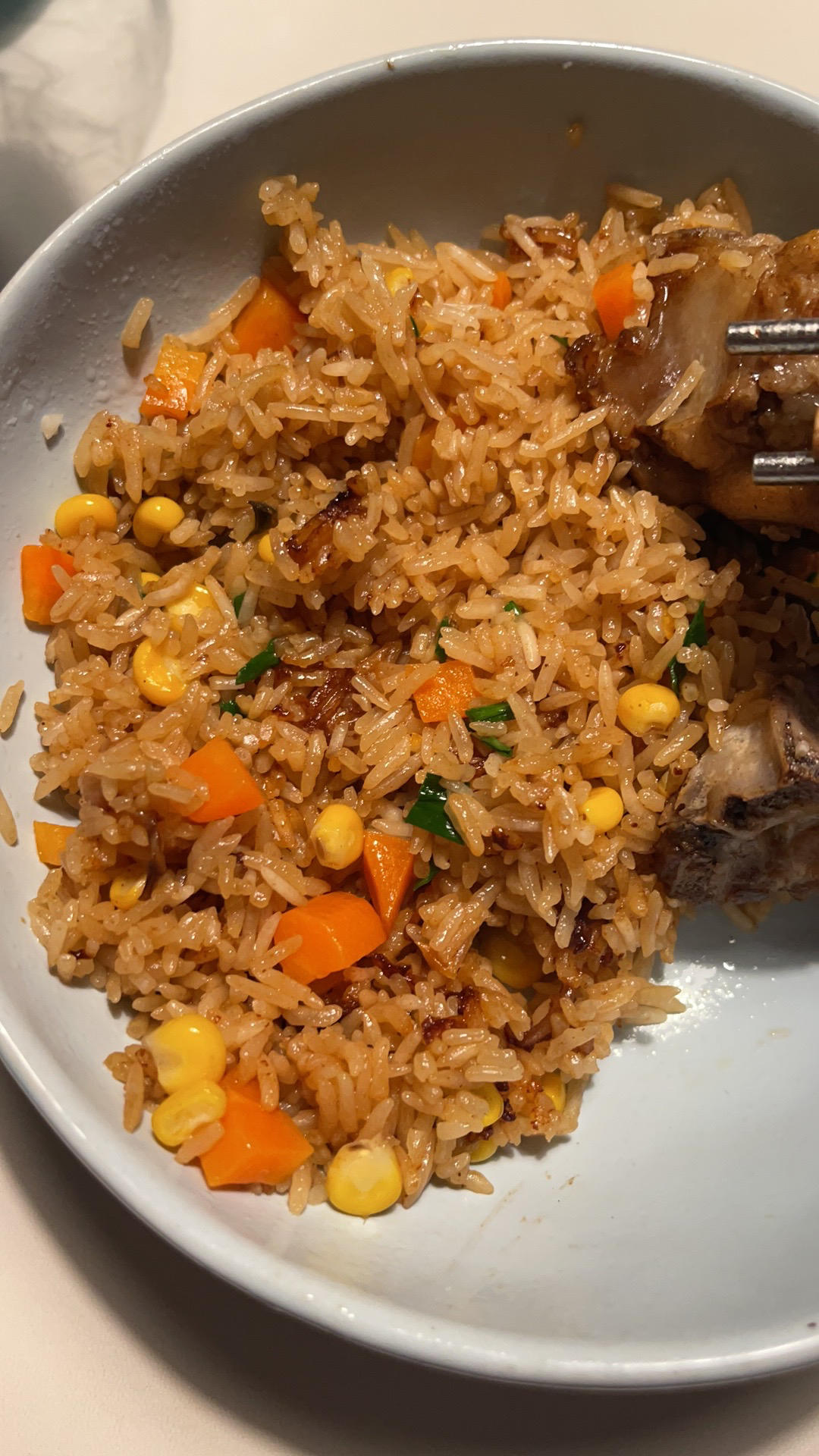 【排骨焖饭】