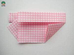 心形三明治纸盒折法的做法 步骤24