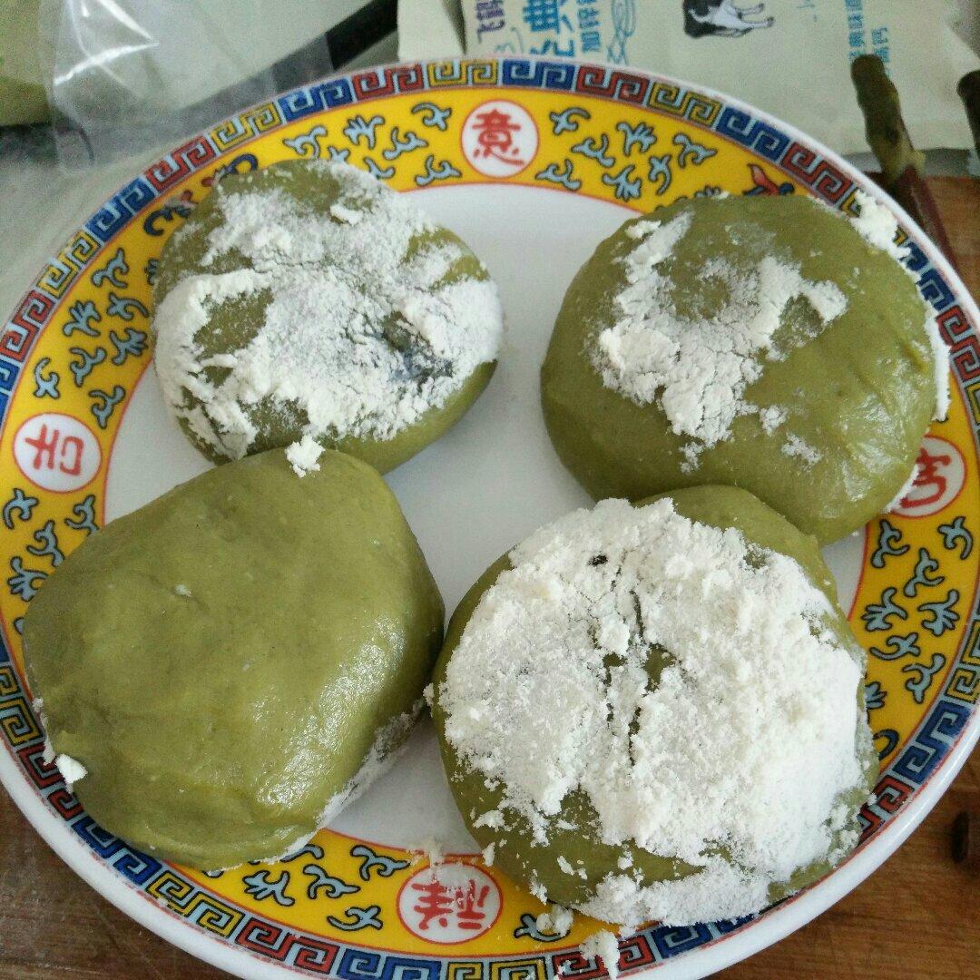 爆浆抹茶麻薯