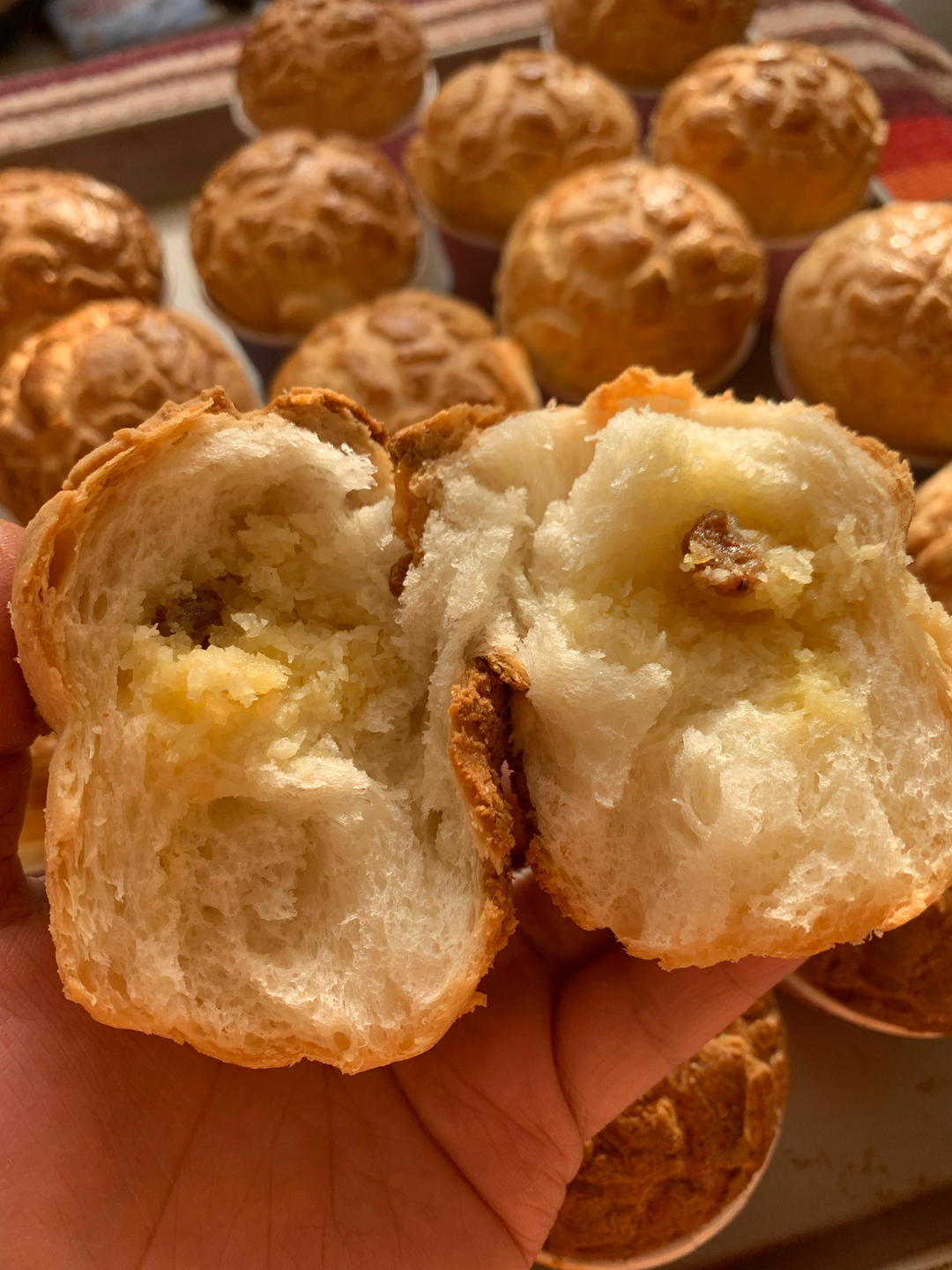 一口沦陷‼️【mini酥皮菠萝包】