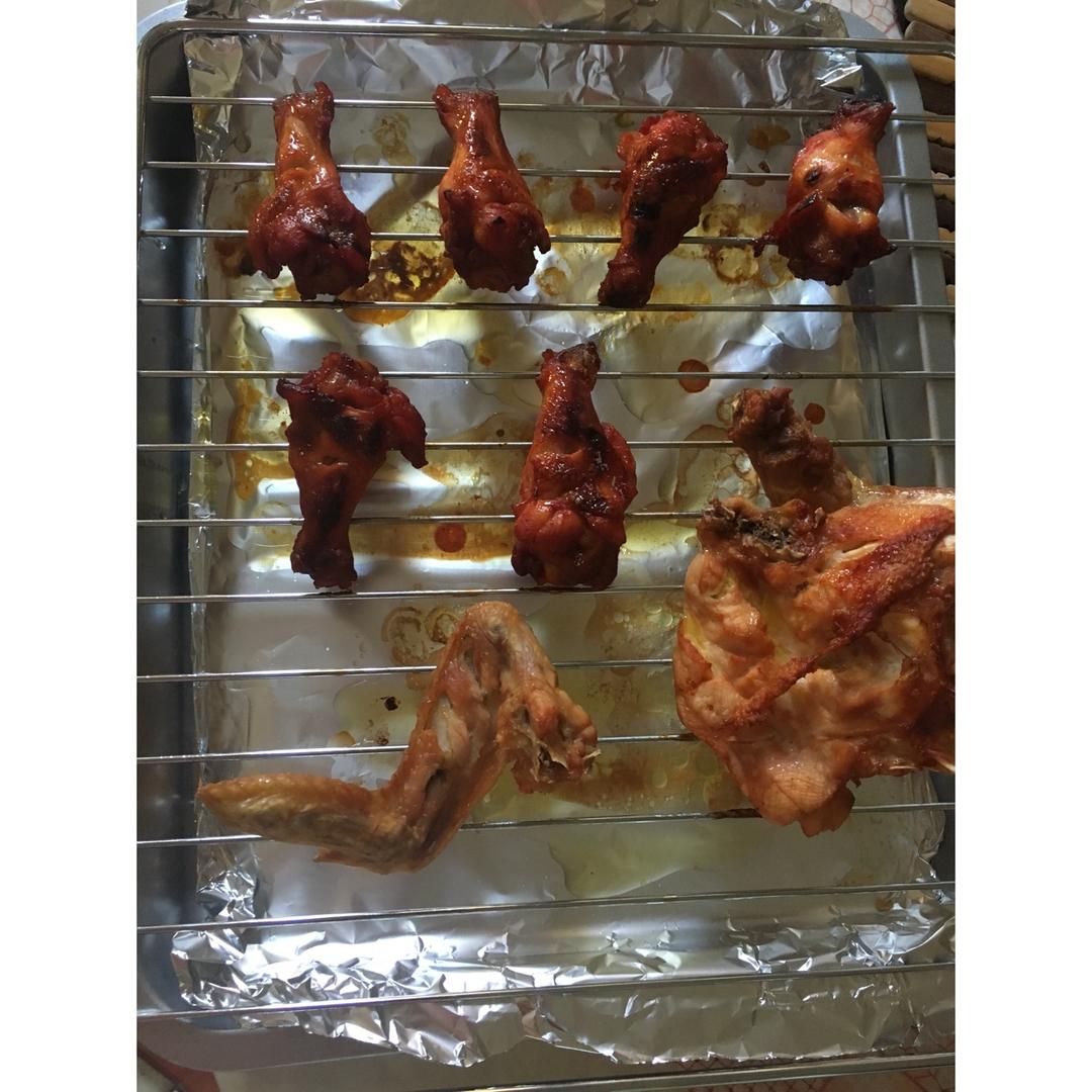 烤鸡翅的做法（烤箱烤鸡翅）
