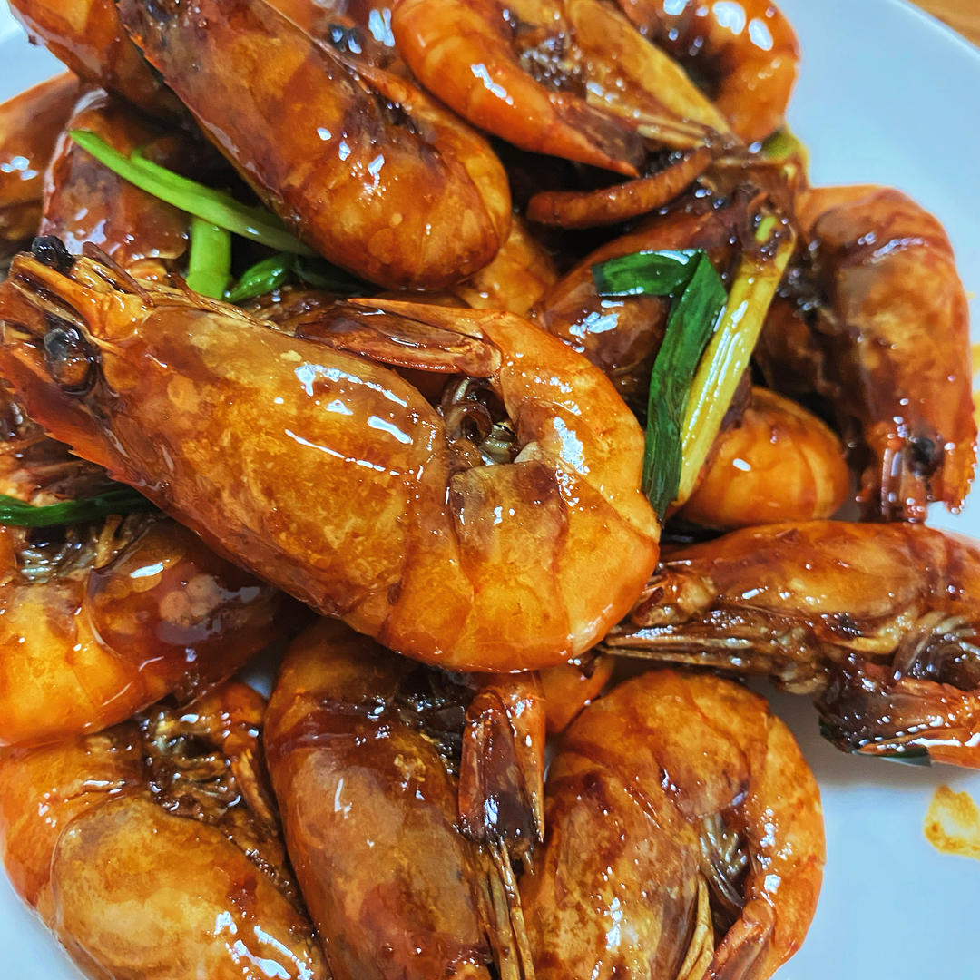 老上海味道— 油爆虾（大头虾版）