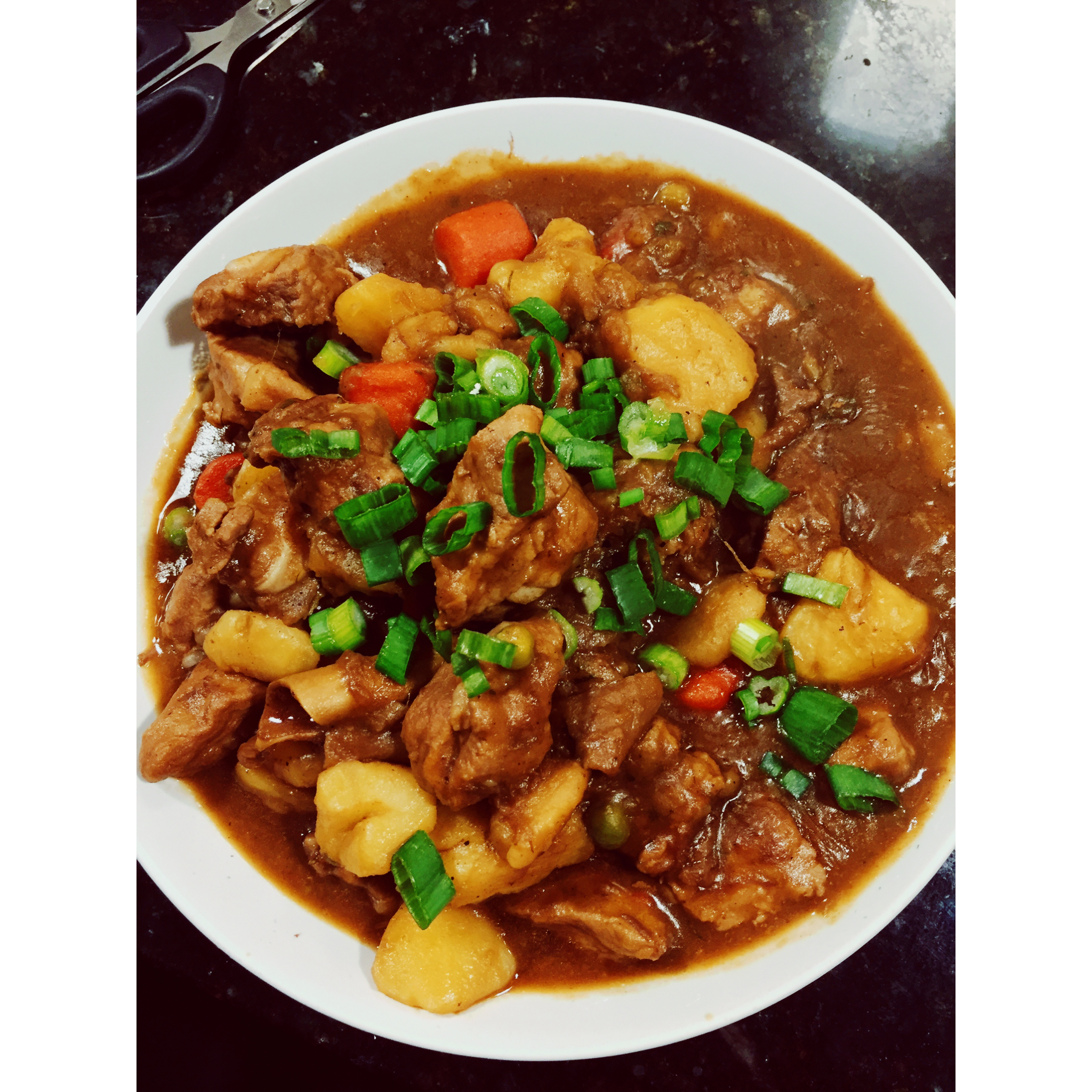 排骨炖土豆